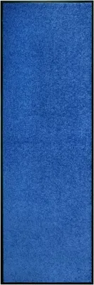 Produktbild von Fußmatte Waschbar Blau 60x180 cm