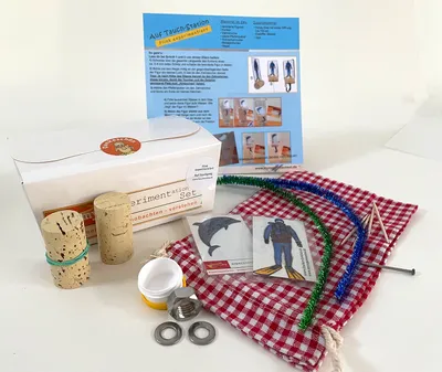 Produktbild von Forscher-Set "Auf Tauchgang" - Experiment zur Dichte von Flüssigkeiten, Forschen mit myExperimentSet