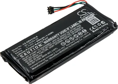 Immagine prodotto di TECHTEK Batteria compatibile con [Garmin] 010-01951-00, RTL510, Varia RTL501, Varia TL sostituisce 361-00082-00