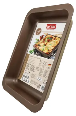 Immagine prodotto di Teglia lasagne rostiera con rivestimento antiaderente 37x27x6 cm. Linea Mojave