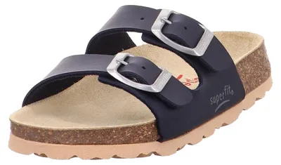 Produktbild von Superfit Fussbettpantoffel Hausschuhe 0-800111 PantoffelnBlau 800036 EU Jungen