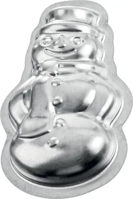 Produktbild von 10x Ausstechform Schneemann für Kekse Plätzchen Lebkuchen Backform