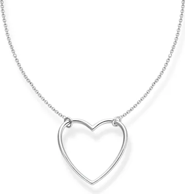 Produktbild von Thomas Sabo Kette Herz Silber Länge 45 Cm