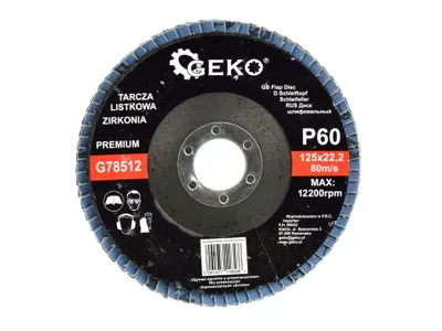 Obrázek produktu pro Brusný kotouč "ZIRKONIA" 125mm P60 01949