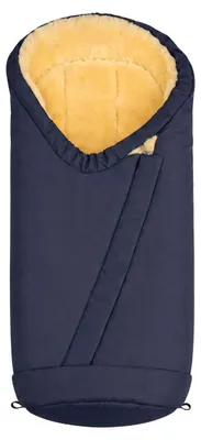 Produktbild von Lammfell - KINDERWAGEN FUßSACK - Farbe: Blau