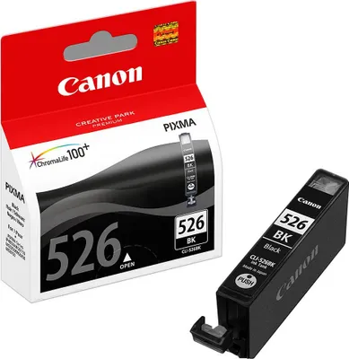 Obrázek produktu pro Canon CLI-526 BK, Černá fotografická, Inkoust na bázi barvy, 1 kusů