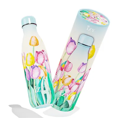 Obrázek produktu pro Termoska 0,5 l, nerezová ocel, Tulipfield Holland - IZY | Art Collection