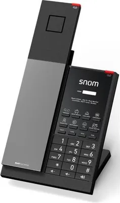 Zdjęcie produktu dla Snom HD351A, IP Phone, Czarny, Zestaw słuchawkowy przewodowy, Biurko / Ściana, Przeciwbakteryjny, 1.881792 - 1.897344 GHz