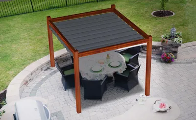 Zdjęcie produktu dla Roleta rzymska pozioma premium Decor 3x5 Szary