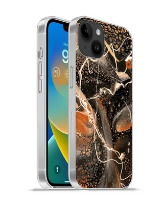 Produktbild von MuchoWow® Handyhülle Schutzhülle Hülle für Apple iPhone 14 Plus - Soft case Farbe - Design - Abstrakt Silikon Softcase Handy Hülle - Abbildung