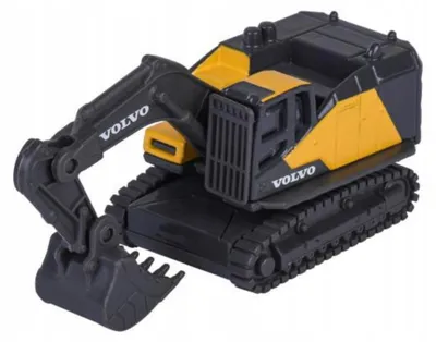 Produktbild von Majorette VOLVO EC950F Bagger Baustellenfahrzeug Metallmodell