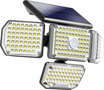 Obrázok produktu pre Vonkajšie solárne nástenné LED svietidlo IMMAX CLOVER s PIR senzorom, 5W