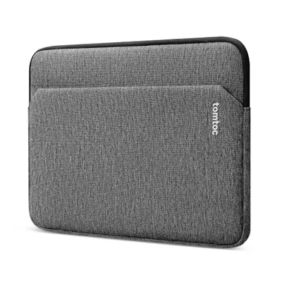 Image de Étui pour tablette Tomtoc (B18A1G3) - pour iPad avec rembourrage amortissant - gris