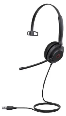 Obrázok produktu pre Jednostranná USB slúchadlá s mikrofónom s potlačením hluku a pamäťovou penou