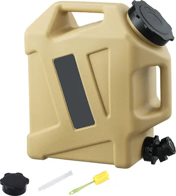 Produktbild von Kanister 12L für Camping,Outdoor-Wassertank aus PE,Robust und korrosionsbeständiger Wasserkanister mit Wasserhahn zum Trinken