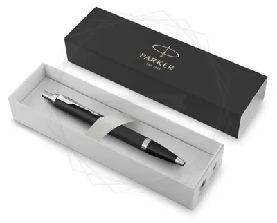 Zdjęcie produktu dla Parker IM, Spinacz, Wysuwany długopis, Możliwość ponownego napełnienia, Niebieski, 1 szt.