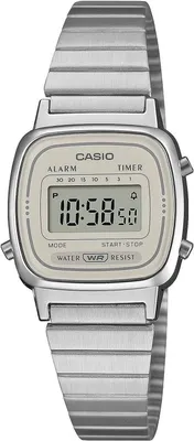 Zdjęcie produktu dla Zegarek Casio Vintage LA670WEA-8AEF srebrny