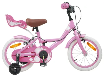 Image de Vélo pour enfant 12 pouces, pour les 2-4 ans, rose clair
