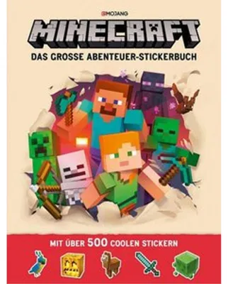 Produktbild von Minecraft, Das große Abenteuer-Stickerbuch