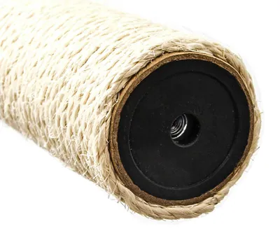 Produktbild von 40 cm Sisalstamm für Kratzbaum Ersatzstamm M10 - Ø 7,1 cm Sisalsäule Kratzstamm