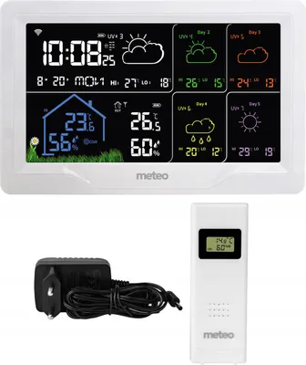 Immagine prodotto di Stazione Meteorologica Meteo Sp401 Wifi Con Previsioni Meteo A 4 Giorni