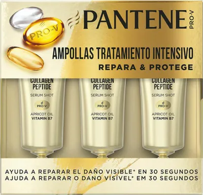 Produktbild von Pantene Repair And Protect Intensivkur Ampullen 3 X Pantene 15 ml