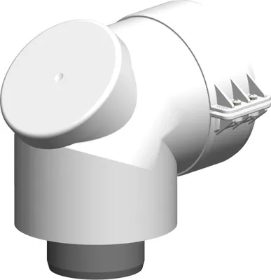 Immagine prodotto di Atec Kontroll-Bogen PolyTwin konzentrisch, DN 60/100