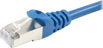 Produktbild von Equip Patchkabel Cat6A S/FTP 2xRJ45 7.50m blau LSZH Polybeutel