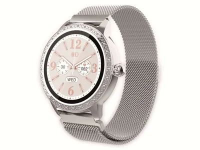 Produktbild von Denver Denver Smartwatch - Schrittzähler - Anruf-/SMS-Benachrichtigung - Schlafaktivität - Herzfrequenz, Sportmodus - IP68 - SW360 - Silber