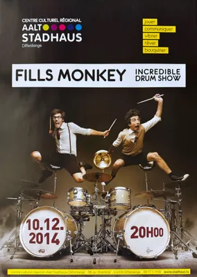 Obrázok produktu pre Fills Monkey – plagát / nástenka – 40x60 cm