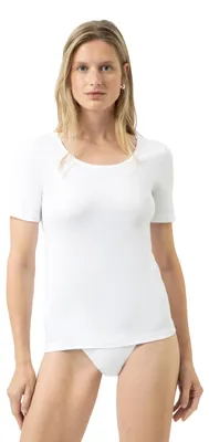Produktbild von Mey Tagwäsche Serie Superfine Organic Damen Shirts 1/2 Arm Weiss XXL(46)