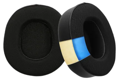 Produktbild von kwmobile 2x Kunstleder Ohr Polster für SteelSeries Arctis Nova Pro Wireless Ohrpolster - Ersatz Ohrpolster - Kopfhörer Ersatzteile - Kopfhörer