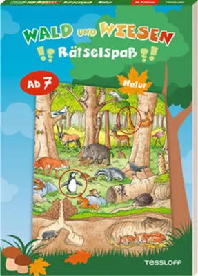 Produktbild von Wald-und-Wiesen-Rätselspaß. Natur