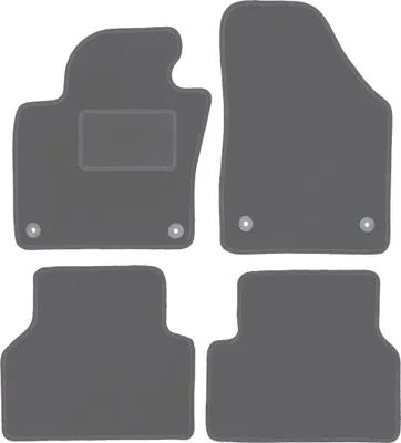 Immagine prodotto di Tappetini in grafite per: Volkswagen Tiguan I Minivan (2007-2015)