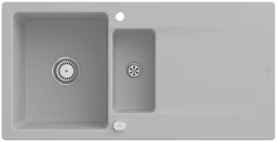 Produktbild von Villeroy & Boch Keramikspüle 333702SM, Siluet 60 R Einbauspüle - inkl.