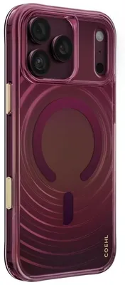 Obrázok produktu pre Puzdro UNIQ Coehl Vela pre iPhone 18 Pro Max / 17 Pro Max s magnetickým nabíjaním, bordové farby