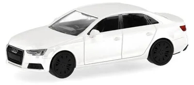 Produktbild von Herpa 028561-002 - 1:87 Audi A4 Limousine, ibisweiß - Neu