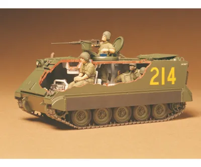 Immagine prodotto di Tamiya 1:35 Veicolo da trasporto blindato statunitense M113 A.P.C (5)