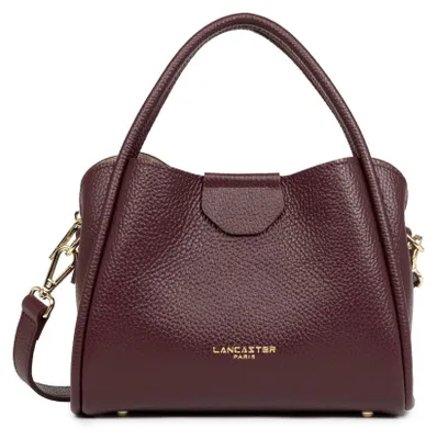 Image de Lancaster Sac à main Aimantée S Ida Double Bordeaux foncé