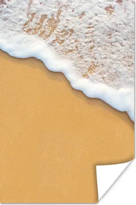 Produktbild von MuchoWow® Poster Strand - Wasser - Meer - Tropisch - Sommer 120x180 cm - Kunstposter