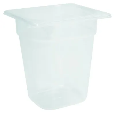 Zdjęcie produktu dla Pojemnik GN 1/6, polipropylen (PP) - wymiary: 176 x 162 x 200 mm - pojemność: 2,8 L