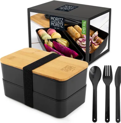 Produktbild von Moritz & Moritz Bento Box Schwarz