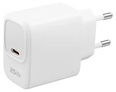 Immagine prodotto di Caricabatterie da muro USB-C da 25 W, bianco - Akashi