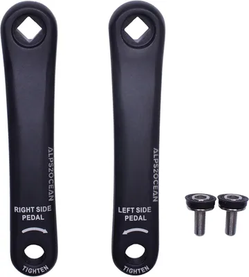 Productafbeelding van Fietscrankarmen met diamantgat, aluminium 6061, lengtes 89 tot 175 mm, voor stadsfiets, vouwfiets, MTB en e-bike