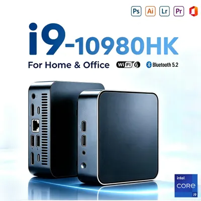Image de Mini PC Intel i3 6100U - 16 Go de RAM - 256 Go SSD - Windows 11 - Ordinateur de bureau compact