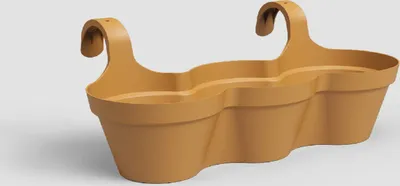 Obrázek produktu pro Artevasi Capri Balcony Triple Pot, Žlutá, 11 l, 305 mm, 540 mm, 280 mm, 4 kusů
