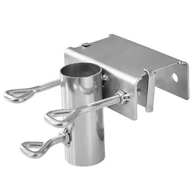 Produktbild von Schirmständer,Sonnenschirmhalter Balkongeländer,Einstellbar, Maximale Klemmbreite 4,8 cm,für Garten, Terrasse, Balkon, Geländer