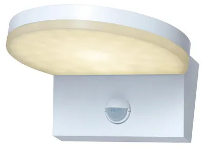 Image de Rabalux Luminaire LED blanc avec détecteur de mouvement Batida 9W IP54 CCT 77120