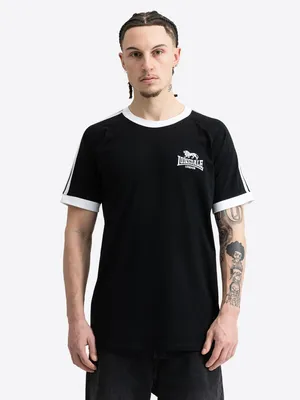 Produktbild von Herren T-Shirt normale Passform CRAIGTOWN Black/White XL Lonsdale