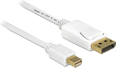 Produktbild von Delock - DisplayPort-Kabel - DisplayPort (M) zu Mini DisplayPort (M) - 1 m - Schwarz